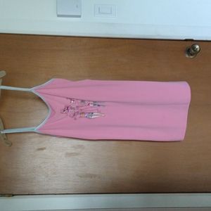 hot pink mini dress size medium from Claudel